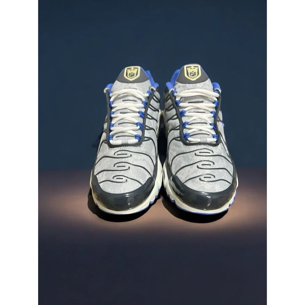 Nike Air Max Plus Tn Social FC 2022 World Cup Limited Ed. Grey Blue Men’s Sz 8.5